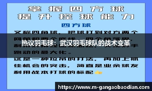 热议羽毛球：武汉羽毛球队的战术变革